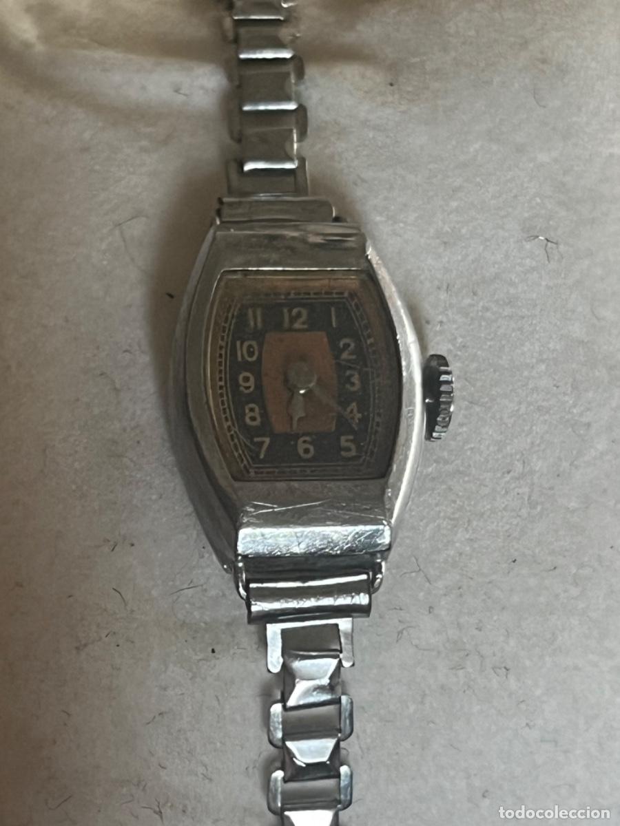Relojes autom&aacute;ticos: Reloj Art deco de mujer autom&aacute;tico funciona. - Foto 2