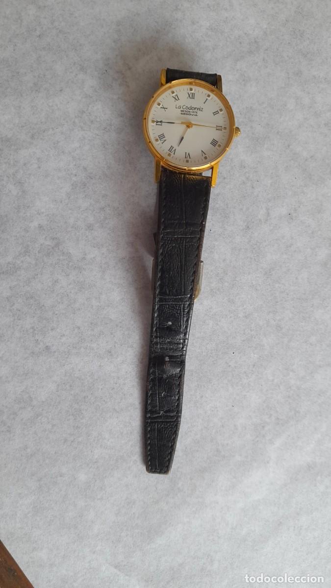 Relojes autom&aacute;ticos: Reloj de pulsera La codorniz mes&oacute;n Segovia - Foto 1