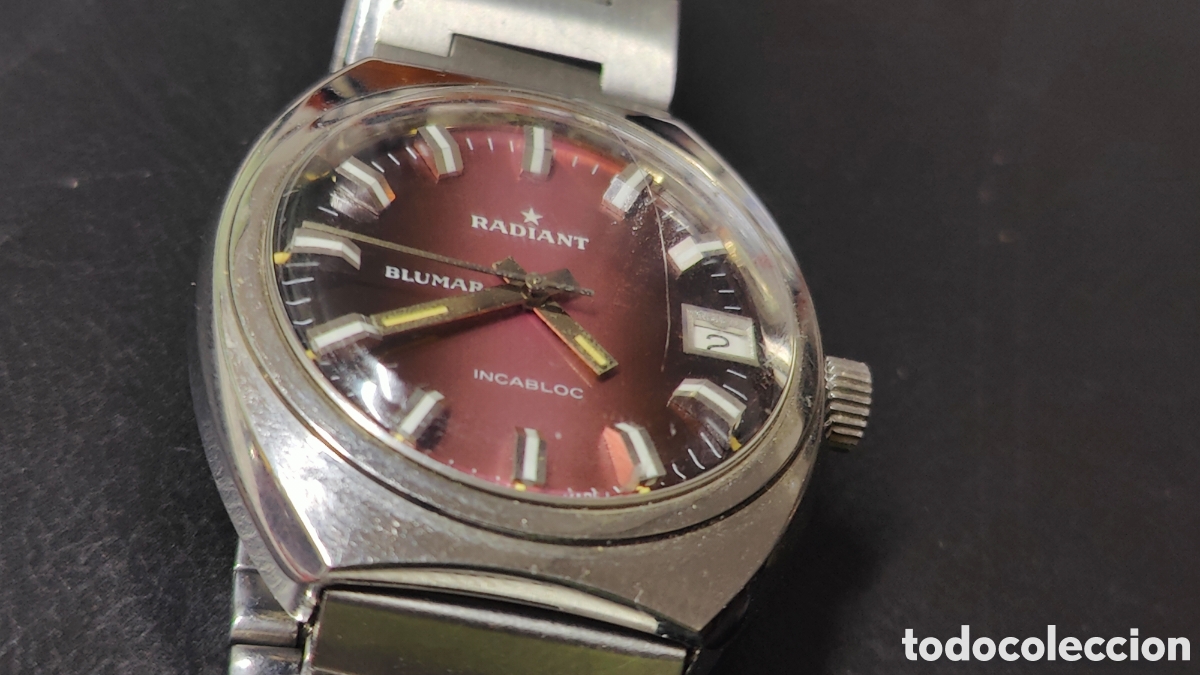 Relojes autom&aacute;ticos: RELOJ PULSERA - RADIANT BLUMAR INCABLOC AUTOMATIC - Foto 10