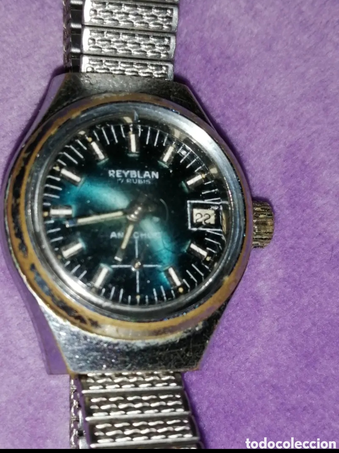 Relojes autom&aacute;ticos: Reloj Reyblan 17 rubis Suizo - Foto 2