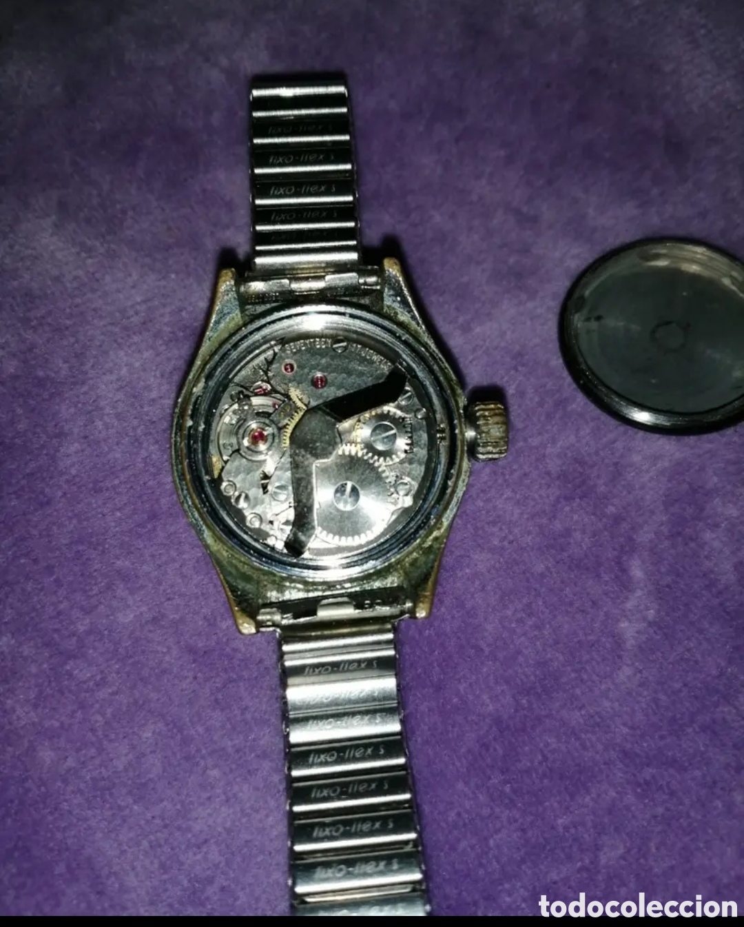 Relojes autom&aacute;ticos: Reloj Reyblan 17 rubis Suizo - Foto 4