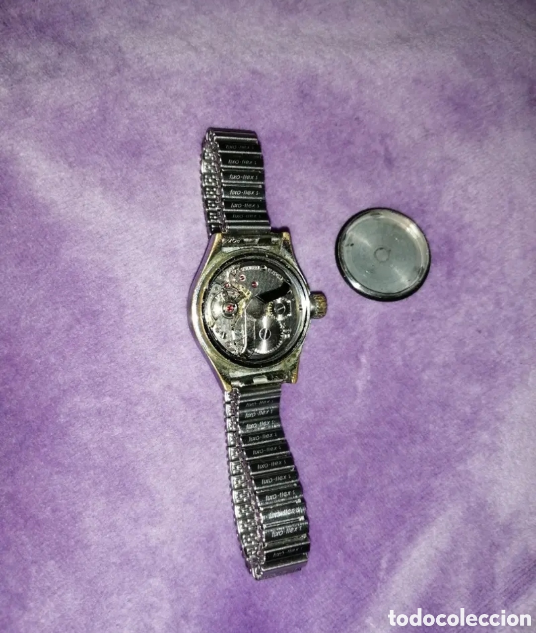 Relojes autom&aacute;ticos: Reloj Reyblan 17 rubis Suizo - Foto 5