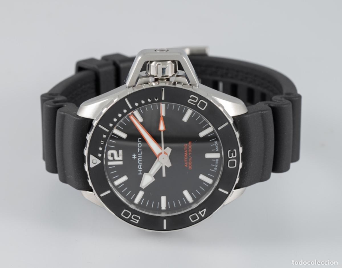 Relojes autom&aacute;ticos: Hamilton Khaki Navy Frogman Automatic Ref: H77455330 - Foto 4