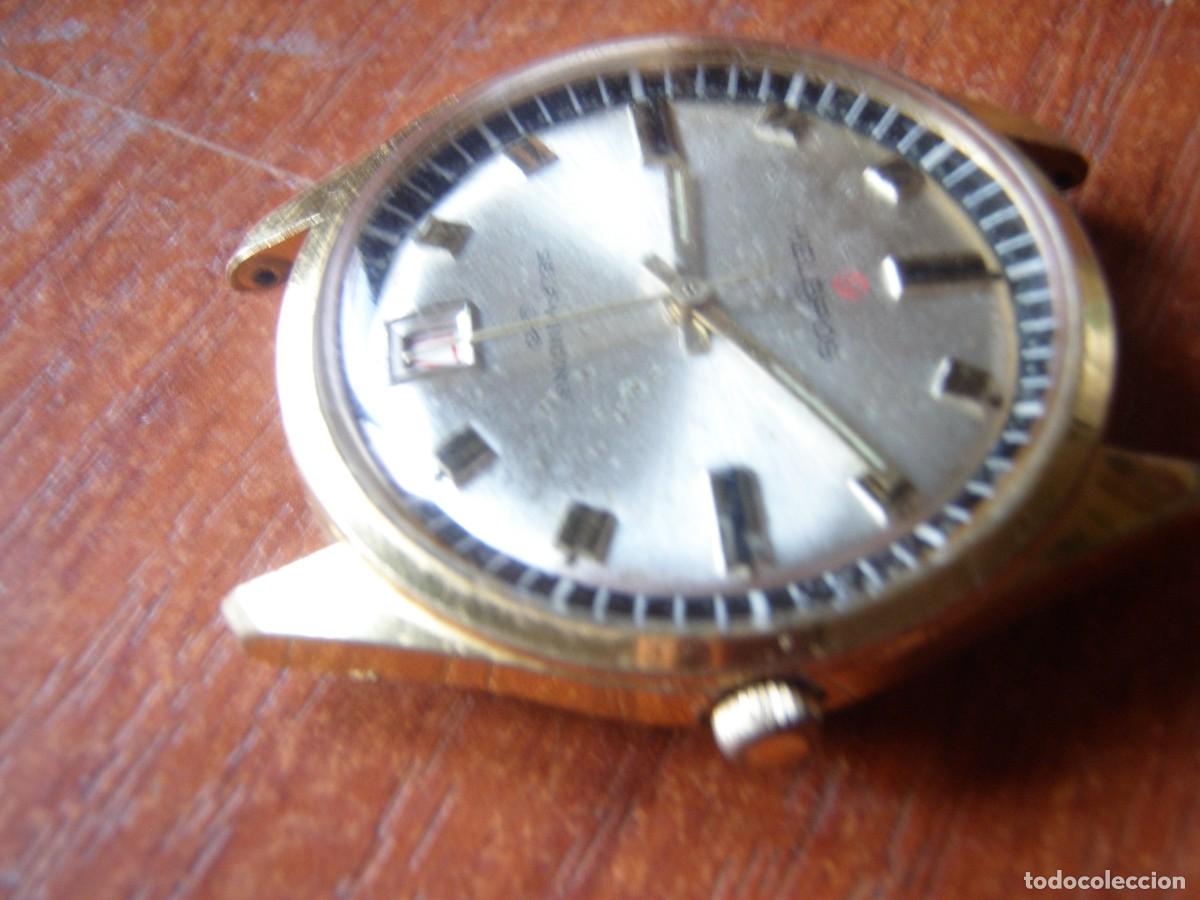Relojes autom&aacute;ticos: RELOJ AUTOMATICO CHAPADO EN ORO HELBROS SELFWINDING NO FUNCIONA - Foto 3