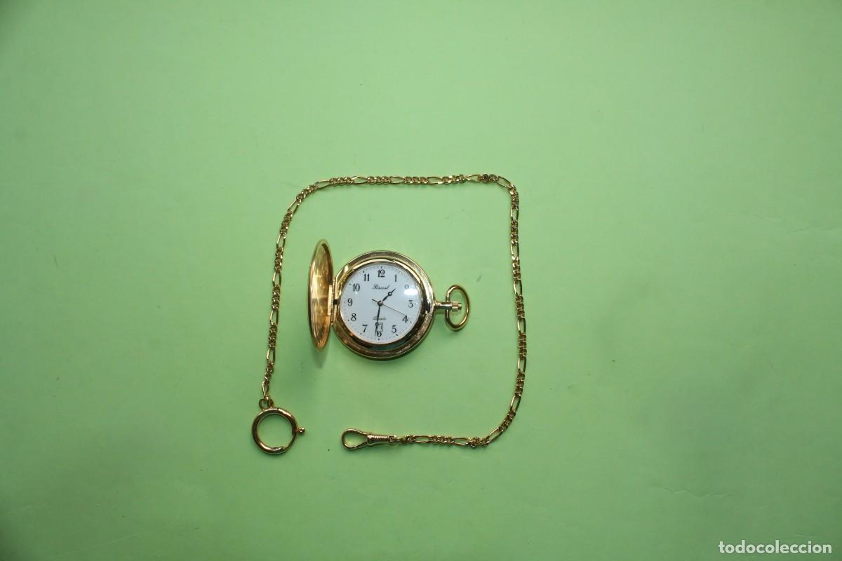 Relojes autom&aacute;ticos: RELOJ DE BOLSILLO CHAPADO EN ORO - BASELL - Foto 4