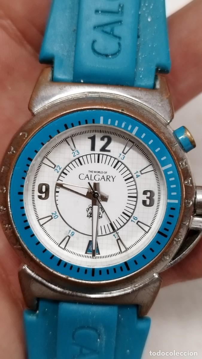 Relojes autom&aacute;ticos: Antiguo Reloj de pulsera marca Calgary,sin probar. - Foto 2