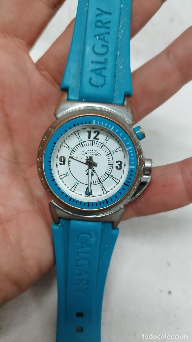 Relojes autom&aacute;ticos: Antiguo Reloj de pulsera marca Calgary,sin probar. - Foto 3