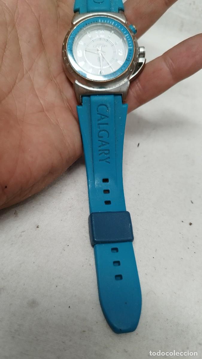 Relojes autom&aacute;ticos: Antiguo Reloj de pulsera marca Calgary,sin probar. - Foto 4