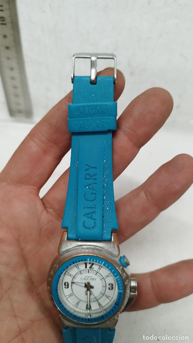 Relojes autom&aacute;ticos: Antiguo Reloj de pulsera marca Calgary,sin probar. - Foto 5