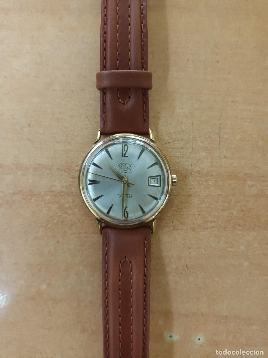 Relojes autom&aacute;ticos: reloj Kroy 25 Rub&iacute;s Calendar - Foto 1