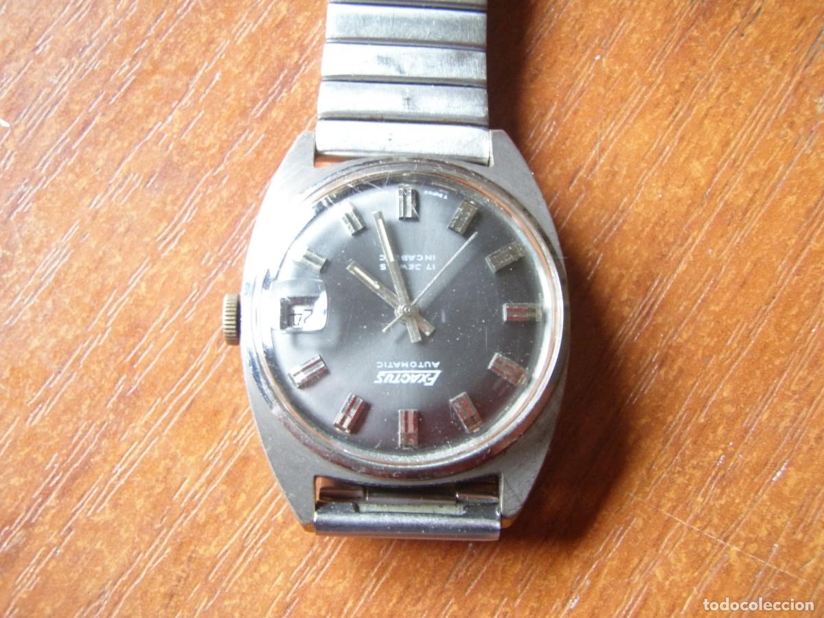 Relojes autom&aacute;ticos: RELOJ VINTAGE EXACTUS AUTOM&Aacute;TICO FUNCIONANDO - Foto 2