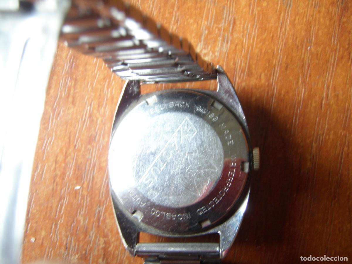 Relojes autom&aacute;ticos: RELOJ VINTAGE EXACTUS AUTOM&Aacute;TICO FUNCIONANDO - Foto 4