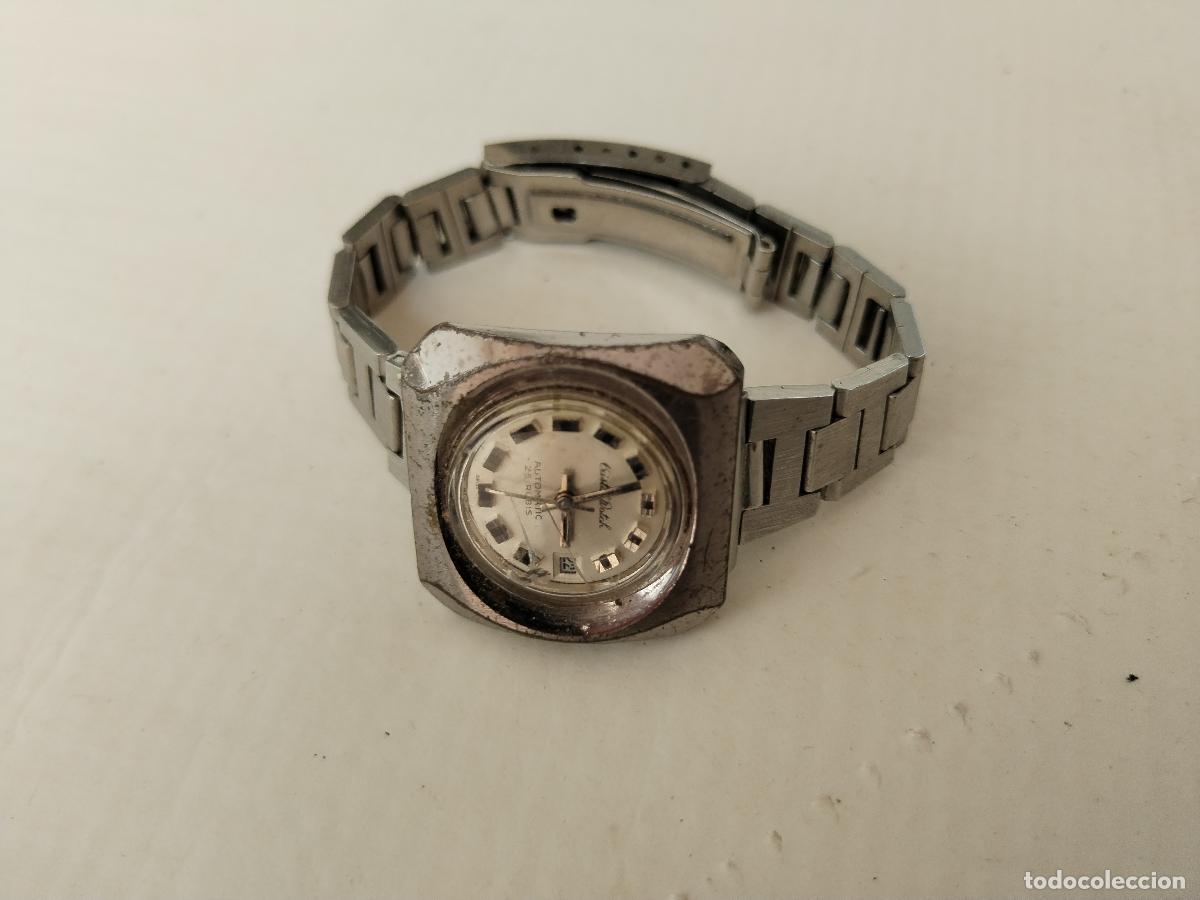Relojes autom&aacute;ticos: RELOJ SUIZO MUJER AUTOM&Aacute;TICO CRISTAL WATCH - Foto 5