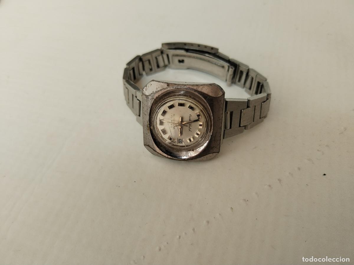 Relojes autom&aacute;ticos: RELOJ SUIZO MUJER AUTOM&Aacute;TICO CRISTAL WATCH - Foto 1