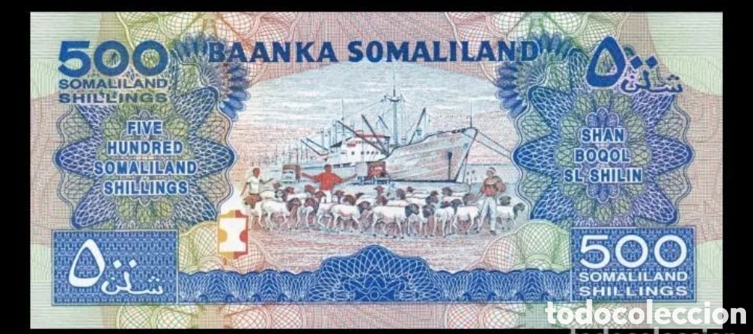 Orologi automatici: Billete somalilandia original % s/c