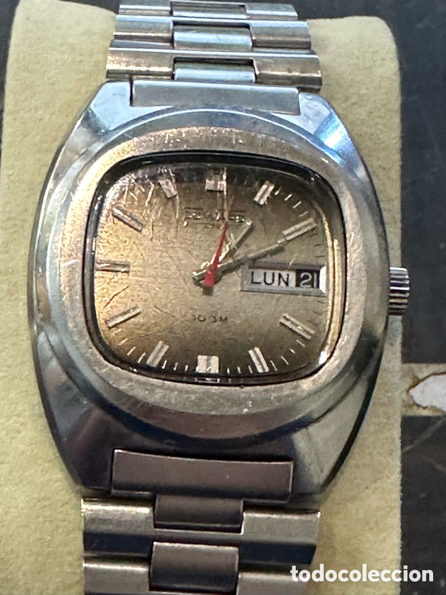 Relojes autom&aacute;ticos: RELOJ PULSERA DUWARD AUTOMATIC 100M DE LOS A&Ntilde;OS 70 - Foto 2