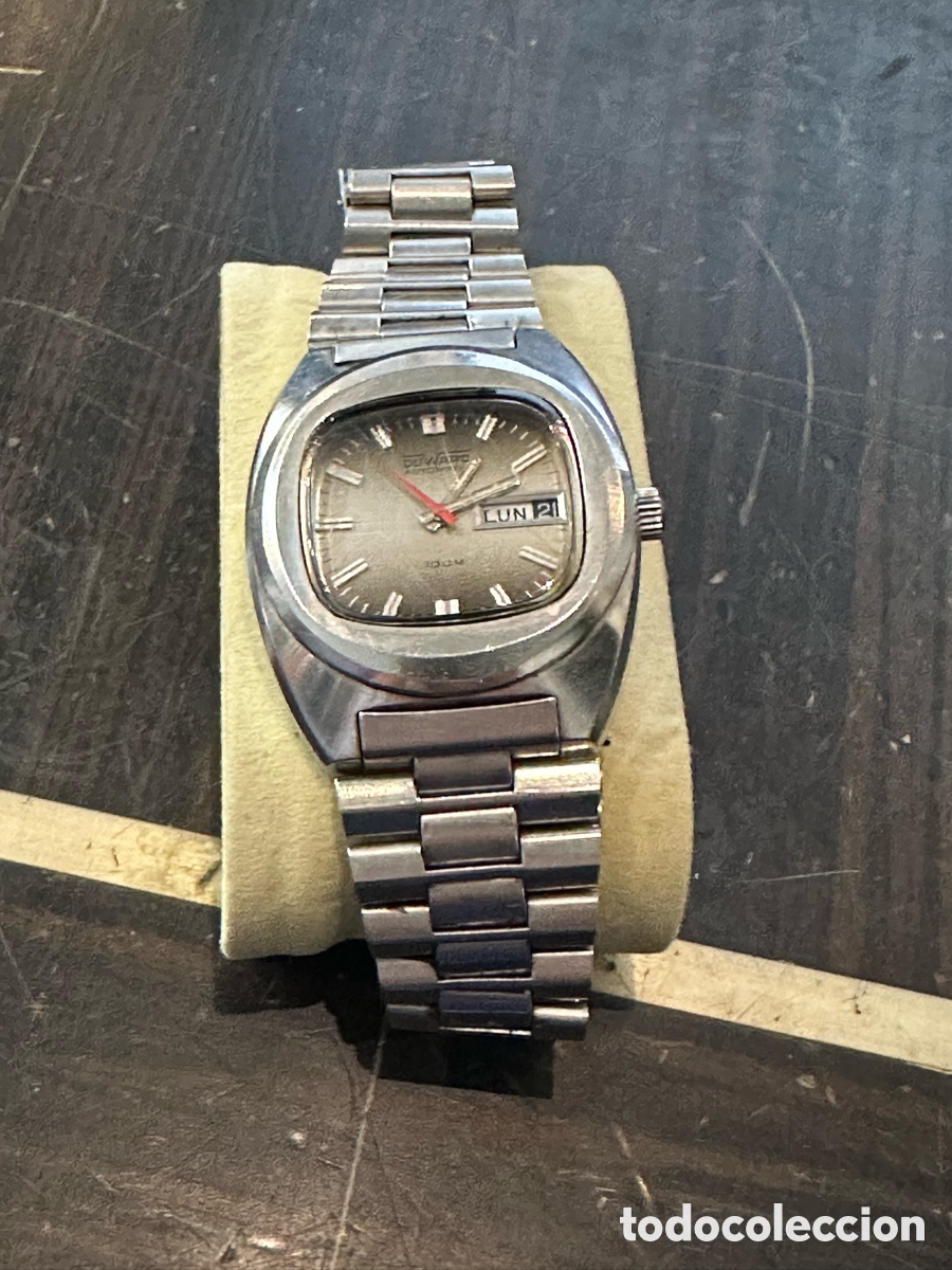 Relojes autom&aacute;ticos: RELOJ PULSERA DUWARD AUTOMATIC 100M DE LOS A&Ntilde;OS 70 - Foto 6