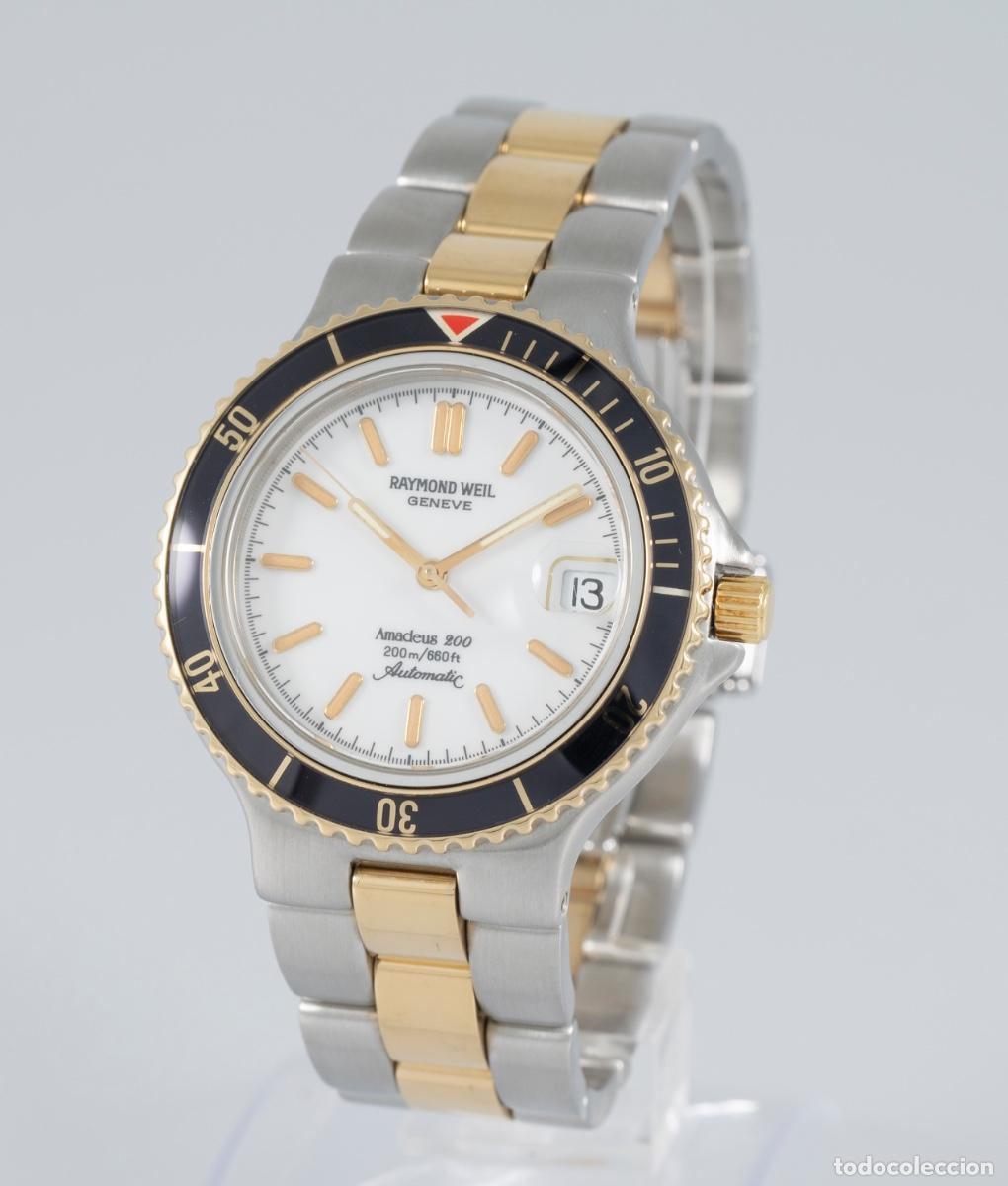 Relojes autom&aacute;ticos: Raymond Weil Amadeus 200 Two Tone Steel Automatic Ref: 2953 - Foto 2