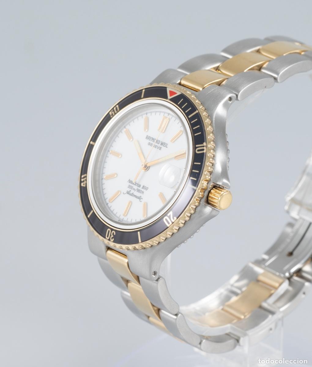 Relojes autom&aacute;ticos: Raymond Weil Amadeus 200 Two Tone Steel Automatic Ref: 2953 - Foto 4