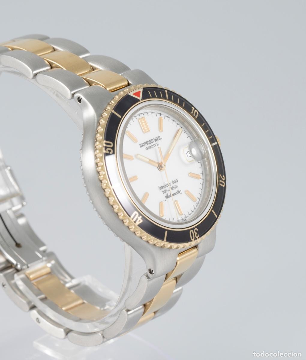 Relojes autom&aacute;ticos: Raymond Weil Amadeus 200 Two Tone Steel Automatic Ref: 2953 - Foto 8