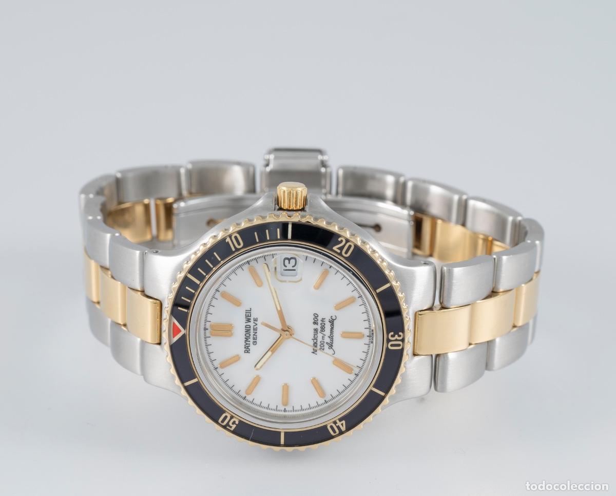 Relojes autom&aacute;ticos: Raymond Weil Amadeus 200 Two Tone Steel Automatic Ref: 2953 - Foto 10