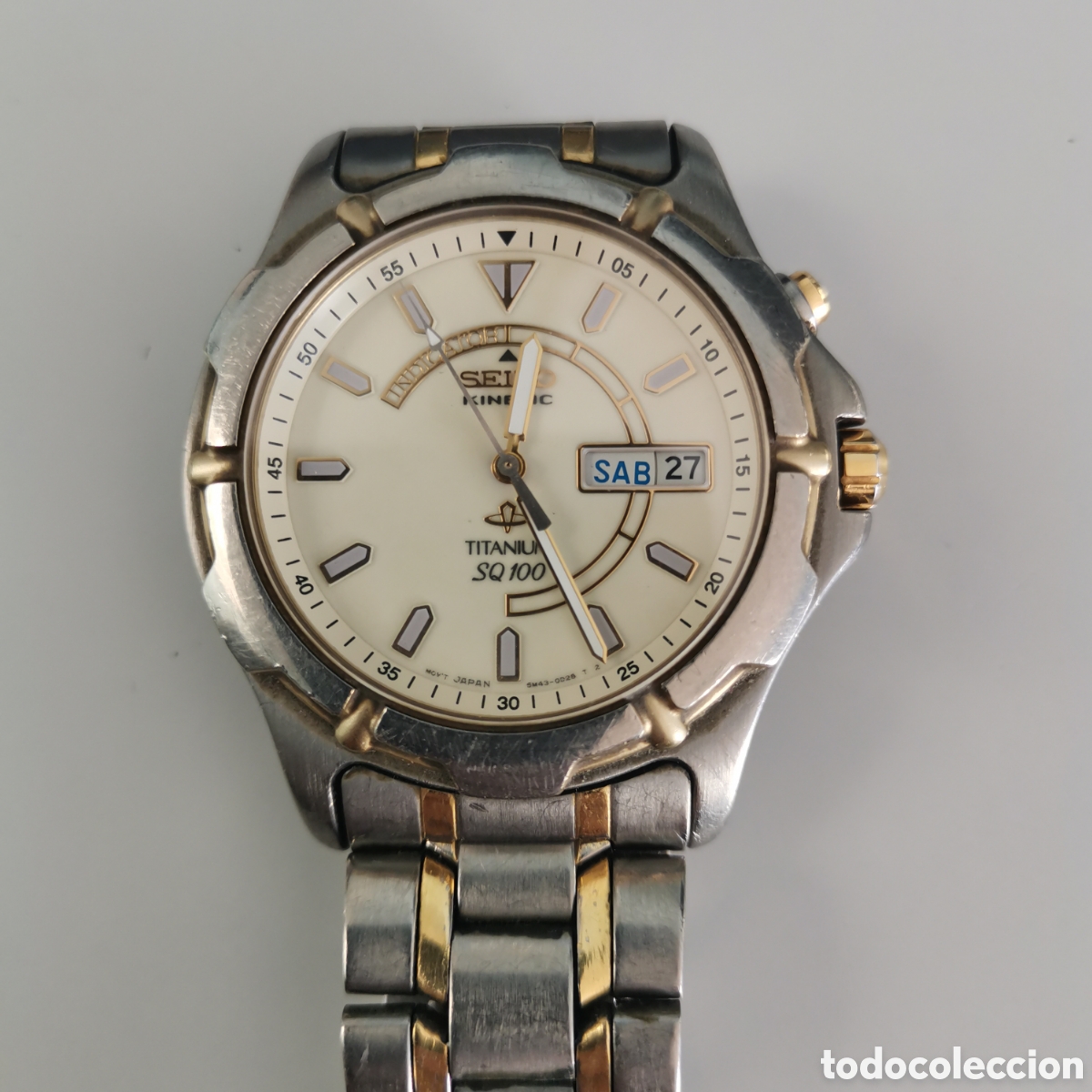 Relojes autom&aacute;ticos: Reloj Seiko Kinetic Titanium SQ100 - Foto 5