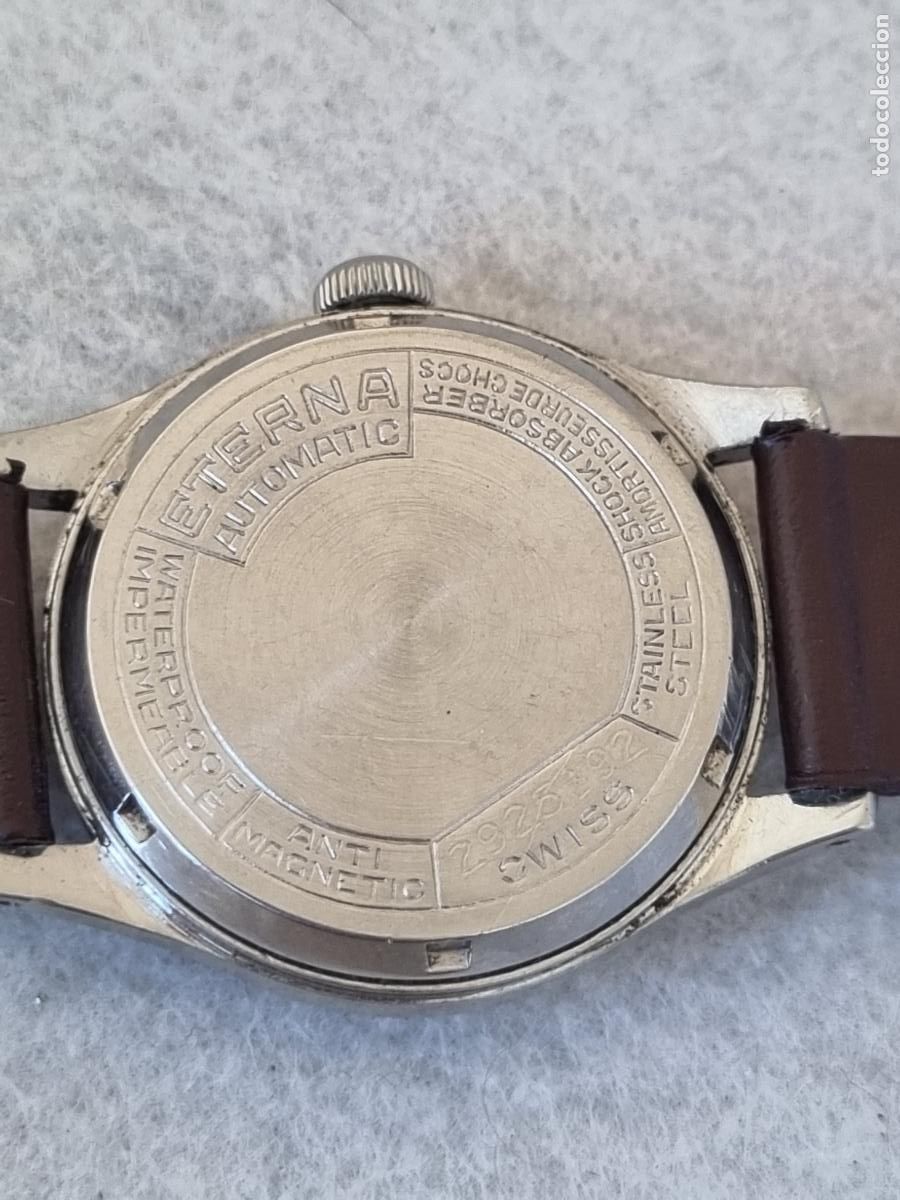 Relojes autom&aacute;ticos: ETERNA AUTOMATIC ESFERA GILT MILITAR DE PILOTO BUMPER FUNCIONADO - Foto 7
