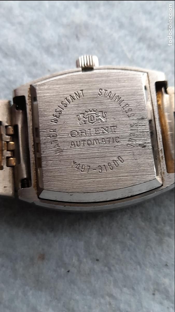Relojes autom&aacute;ticos: Reloj marca Orient. Autom&aacute;tico de Dama. Japan made. - Foto 7