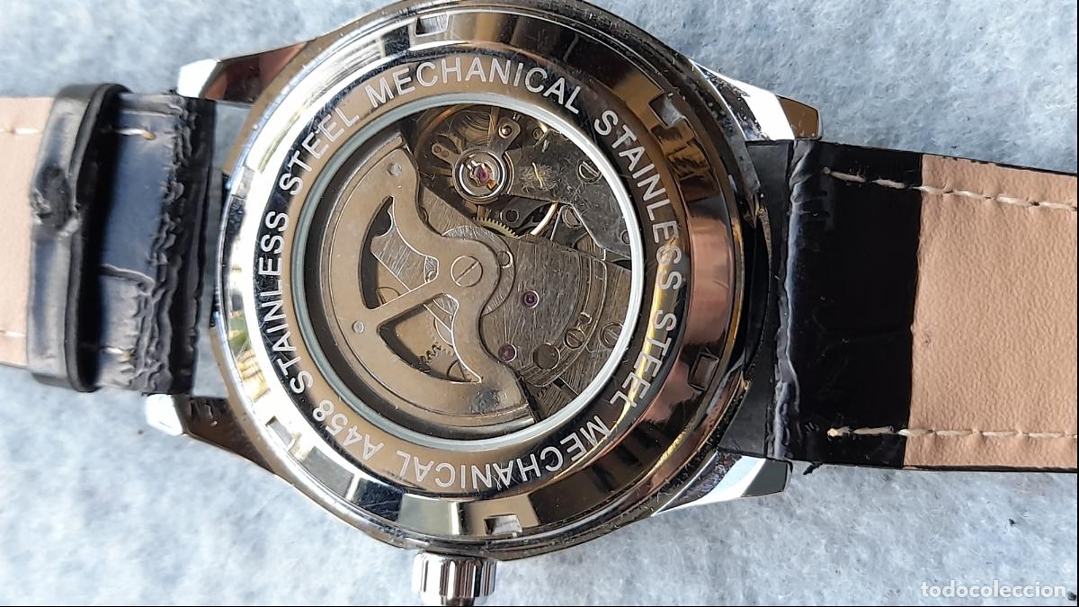 Relojes autom&aacute;ticos: Reloj Marca Winner Mark XV. Autom&aacute;tico de Caballero. - Foto 4