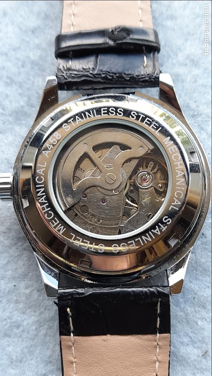 Relojes autom&aacute;ticos: Reloj Marca Winner Mark XV. Autom&aacute;tico de Caballero. - Foto 9