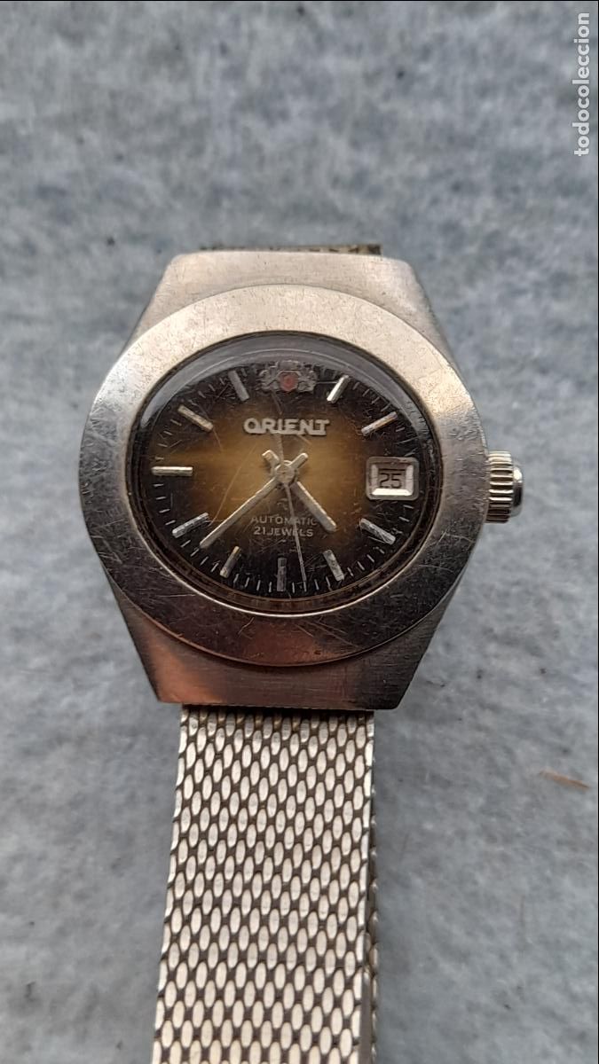 Relojes autom&aacute;ticos: Reloj Marca Orient. Autom&aacute;tico para Dama. Japan made. - Foto 2