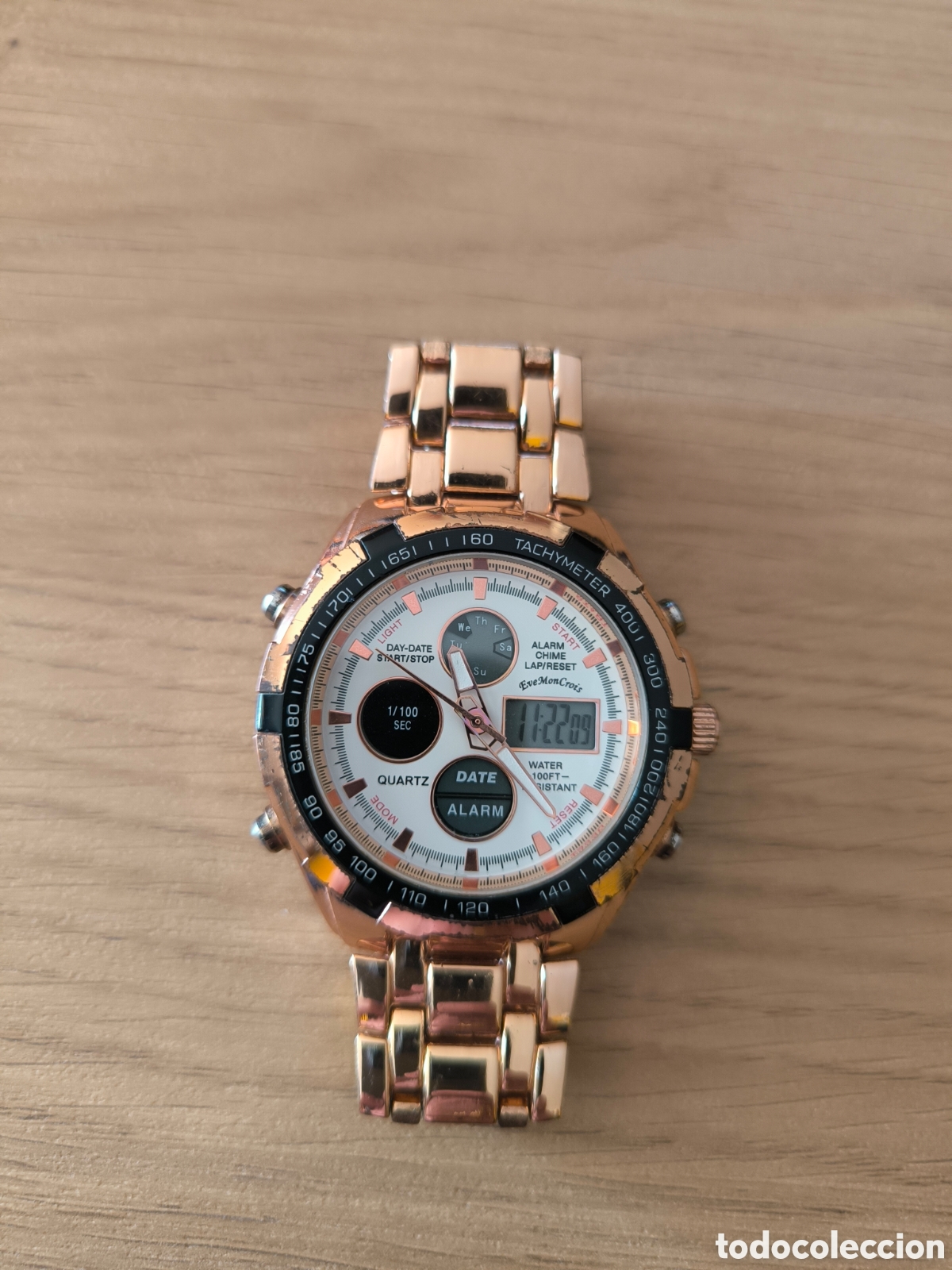 Relojes autom&aacute;ticos: RELOJ EMC DE QUARTZ GRAN TAMA&Ntilde;O FUNCIONA - Foto 1