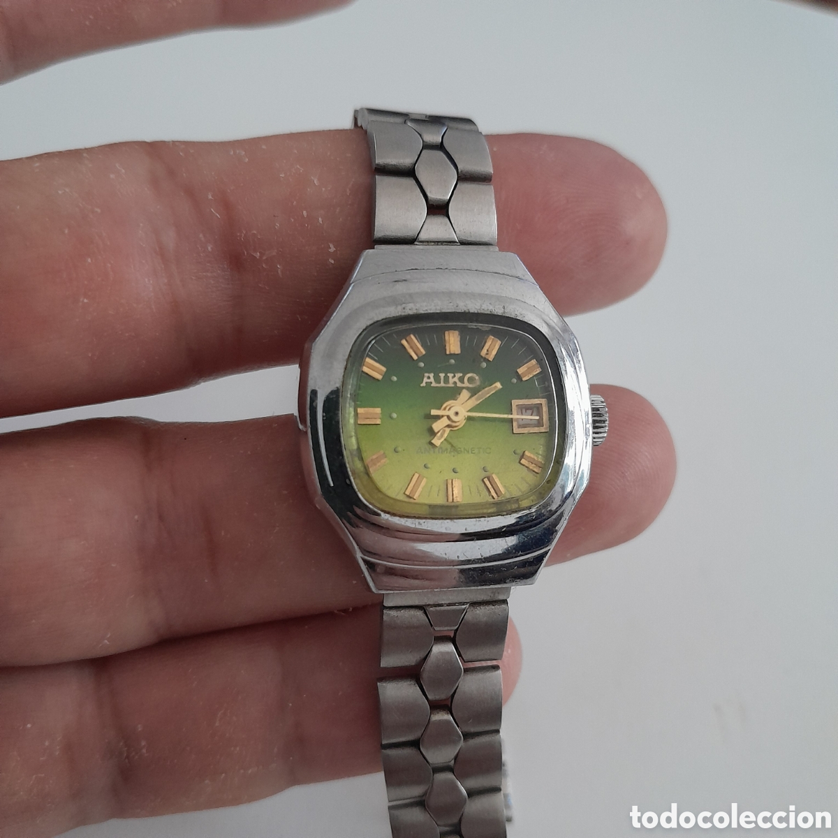 Relojes autom&aacute;ticos: Reloj de dama automatico marca AIKO. - Foto 2