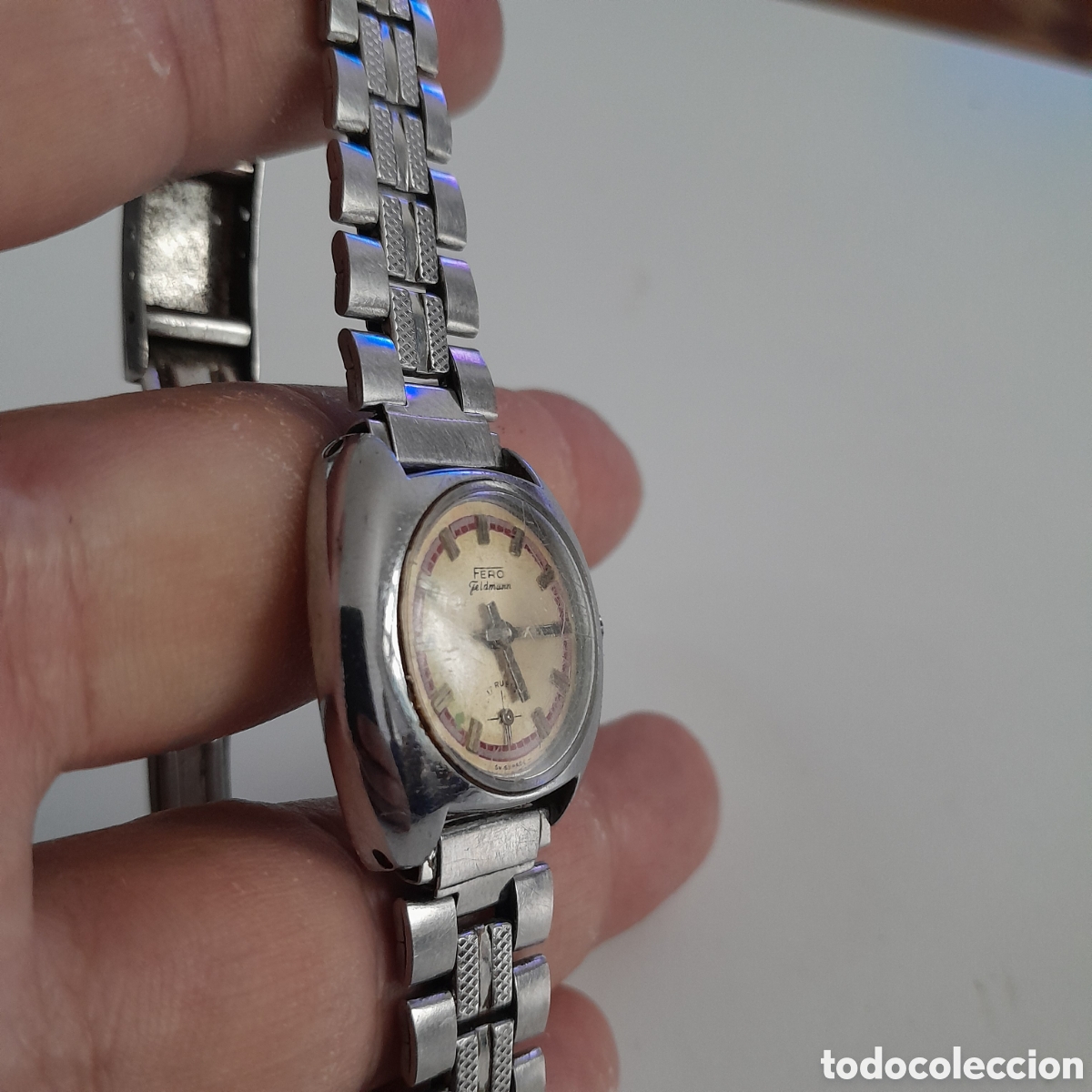Relojes autom&aacute;ticos: Reloj suizo de dama automatico. Marca FERO. - Foto 2