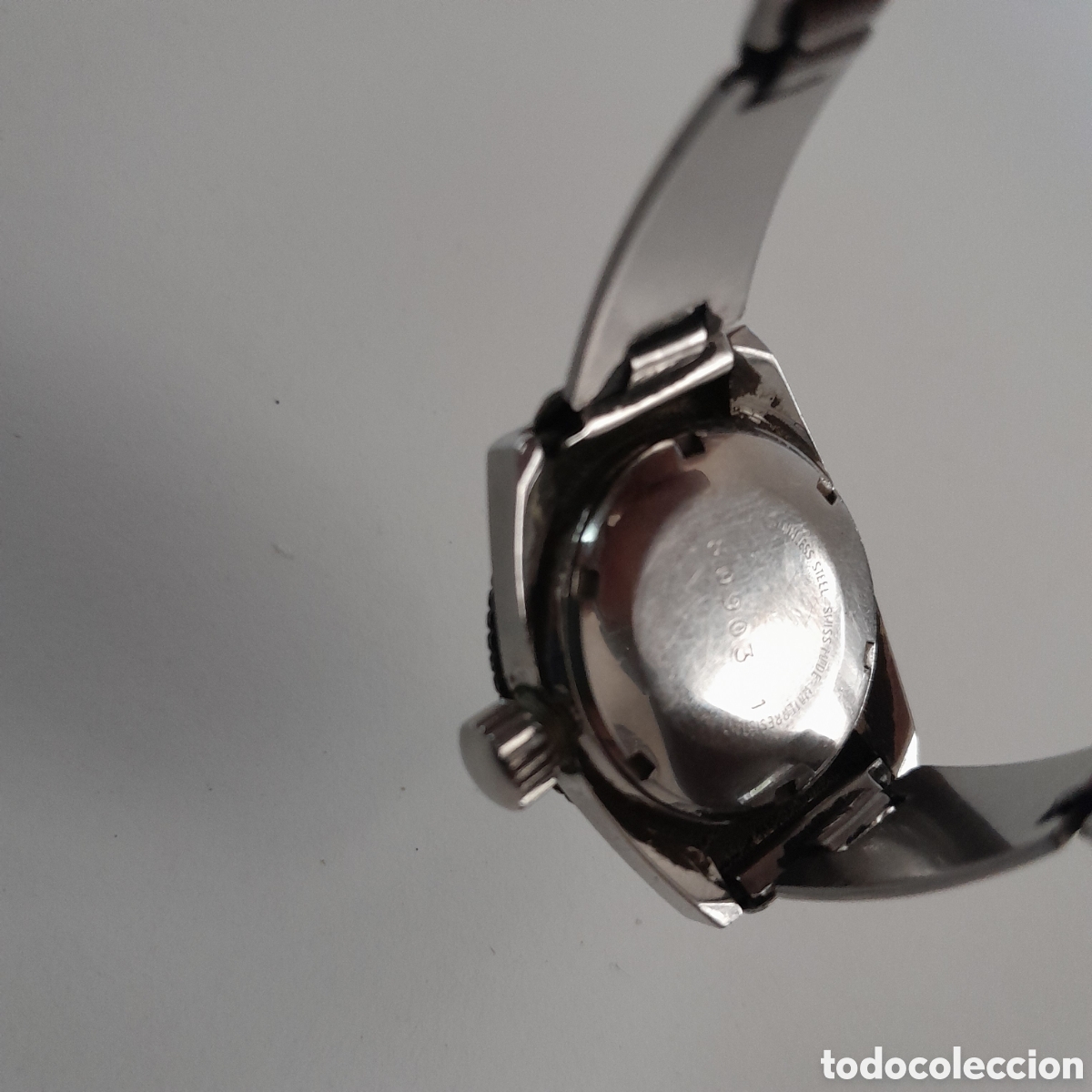 Relojes autom&aacute;ticos: Reloj suizo de dama automatico. Marca MERVOS/ BREITLING. - Foto 3