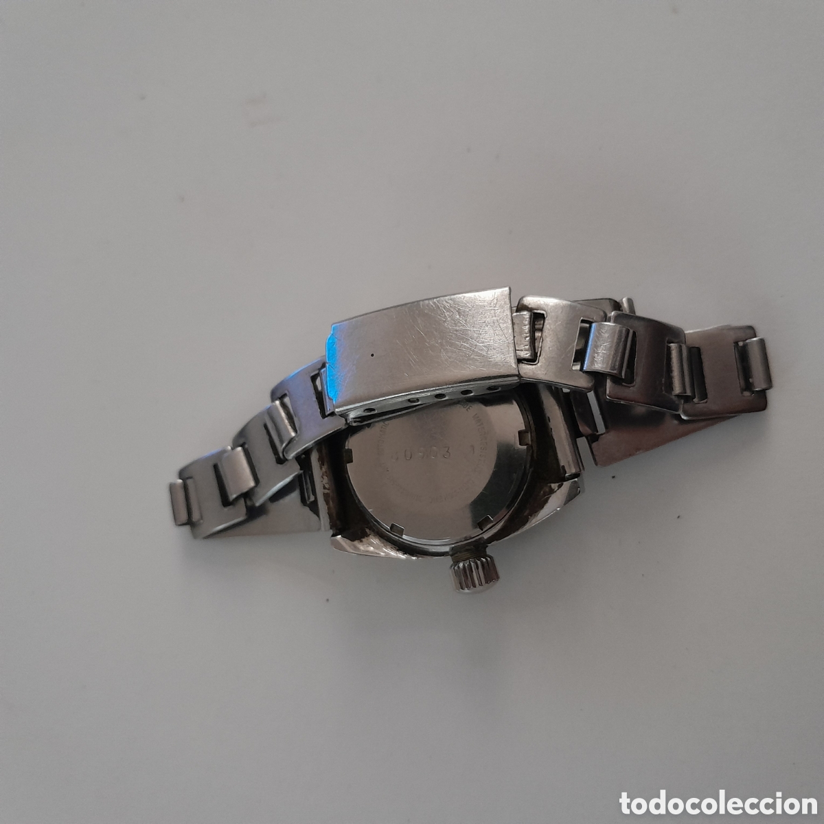 Relojes autom&aacute;ticos: Reloj suizo de dama automatico. Marca MERVOS/ BREITLING. - Foto 5