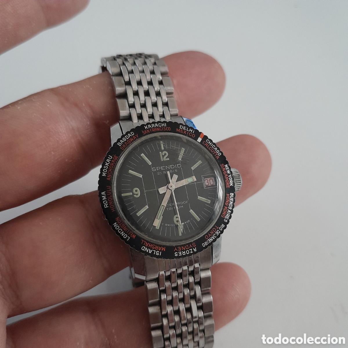 Relojes autom&aacute;ticos: Reloj automatico suizo. Marca SPLENDID - Foto 2