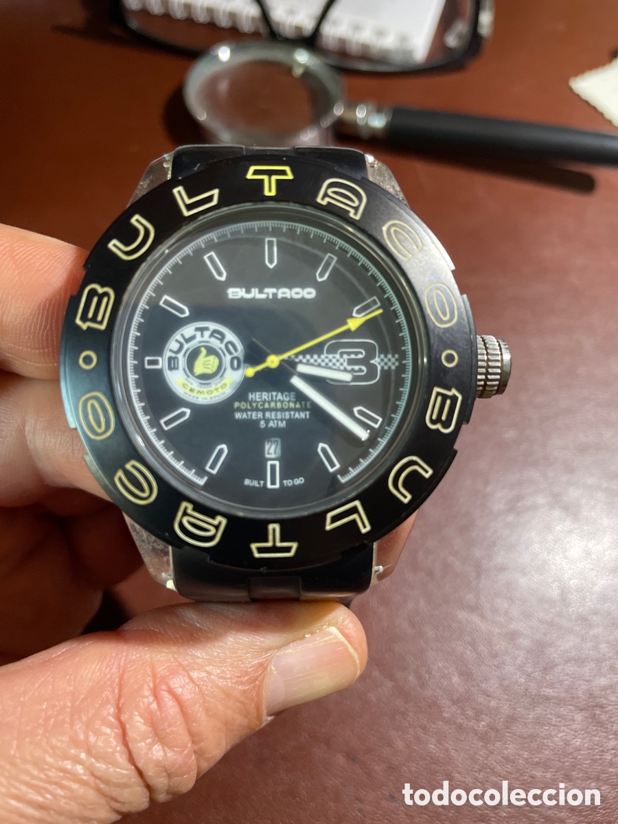 Relojes autom&aacute;ticos: Reloj BULTACO 2009 1 serie - Foto 1