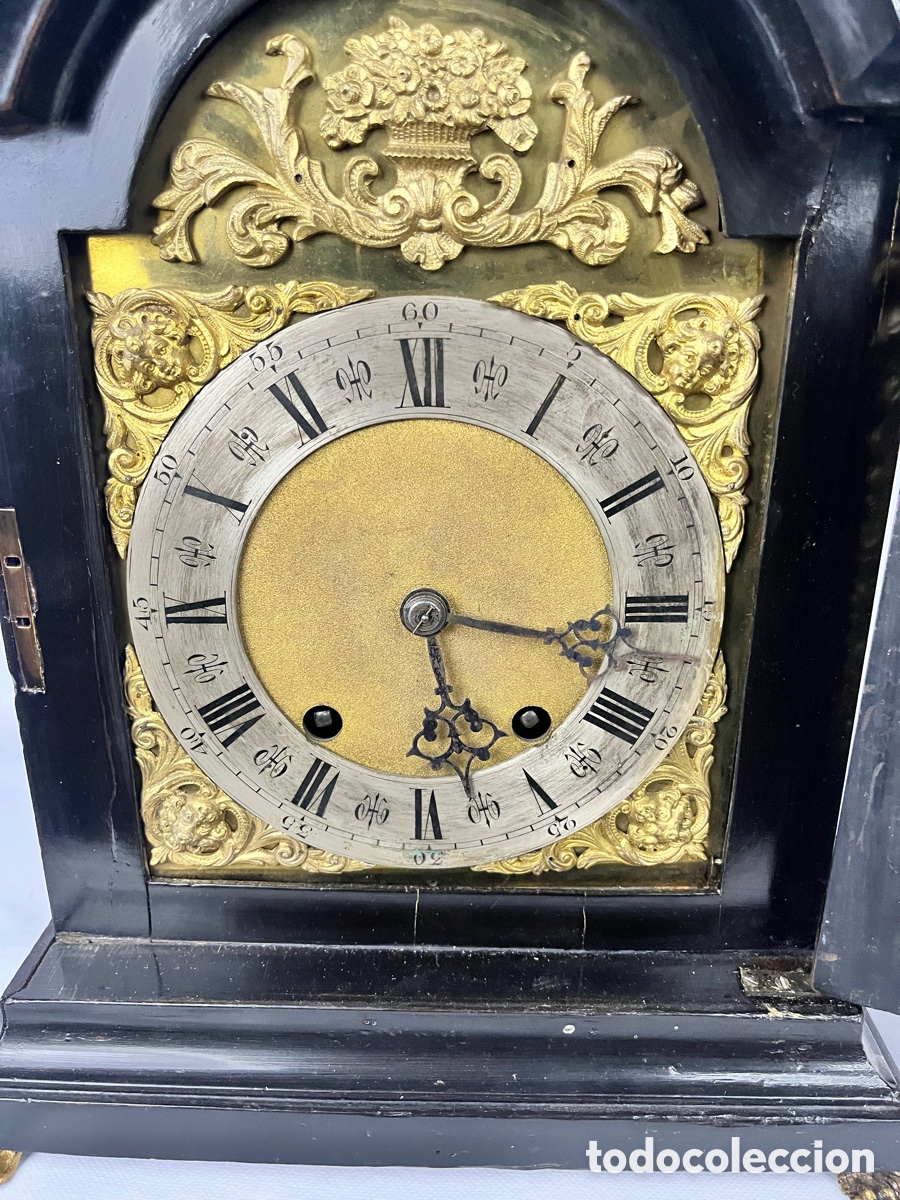 Relojes autom&aacute;ticos: Reloj bracket del siglo XIX - Foto 10