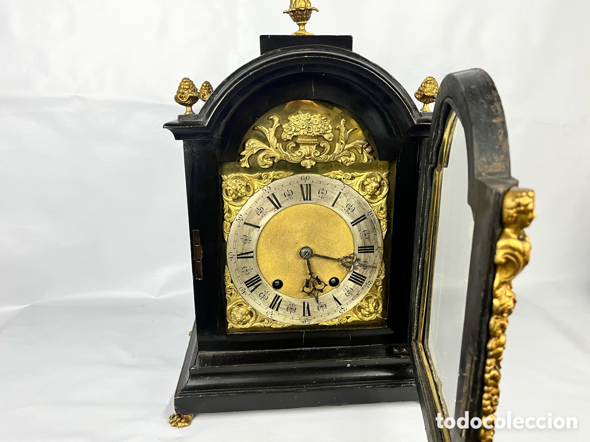 Relojes autom&aacute;ticos: Reloj bracket del siglo XIX - Foto 11