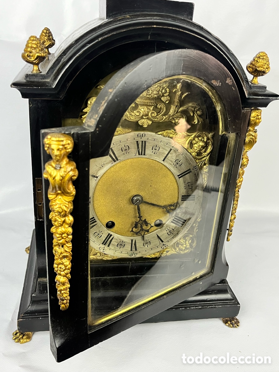 Relojes autom&aacute;ticos: Reloj bracket del siglo XIX - Foto 12