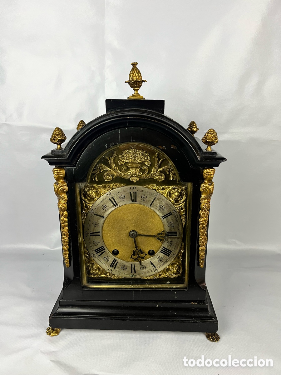Relojes autom&aacute;ticos: Reloj bracket del siglo XIX - Foto 1