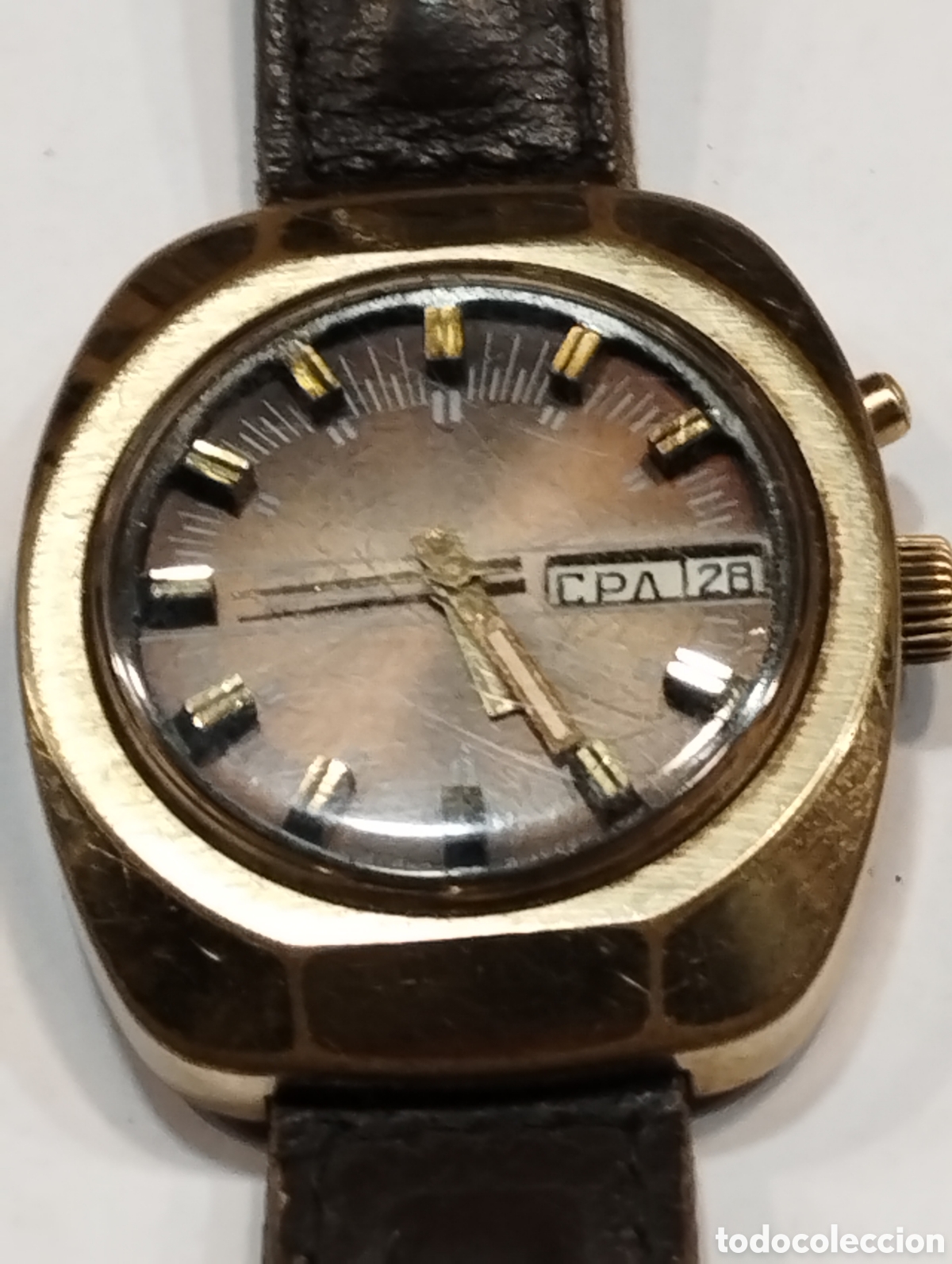 Relojes autom&aacute;ticos: Reloj autom&aacute;tico Craba URRS Slava asimetrico - Foto 2