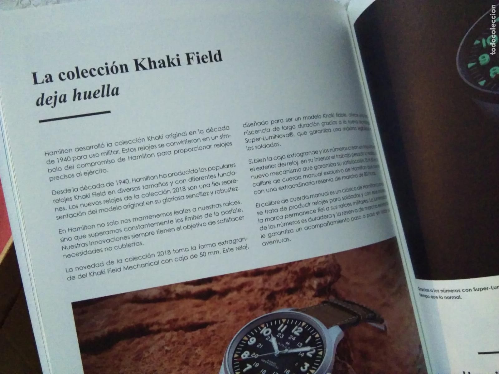 Relojes autom&aacute;ticos: REVISTA CATALOGO HAMILTON 1 - Foto 6