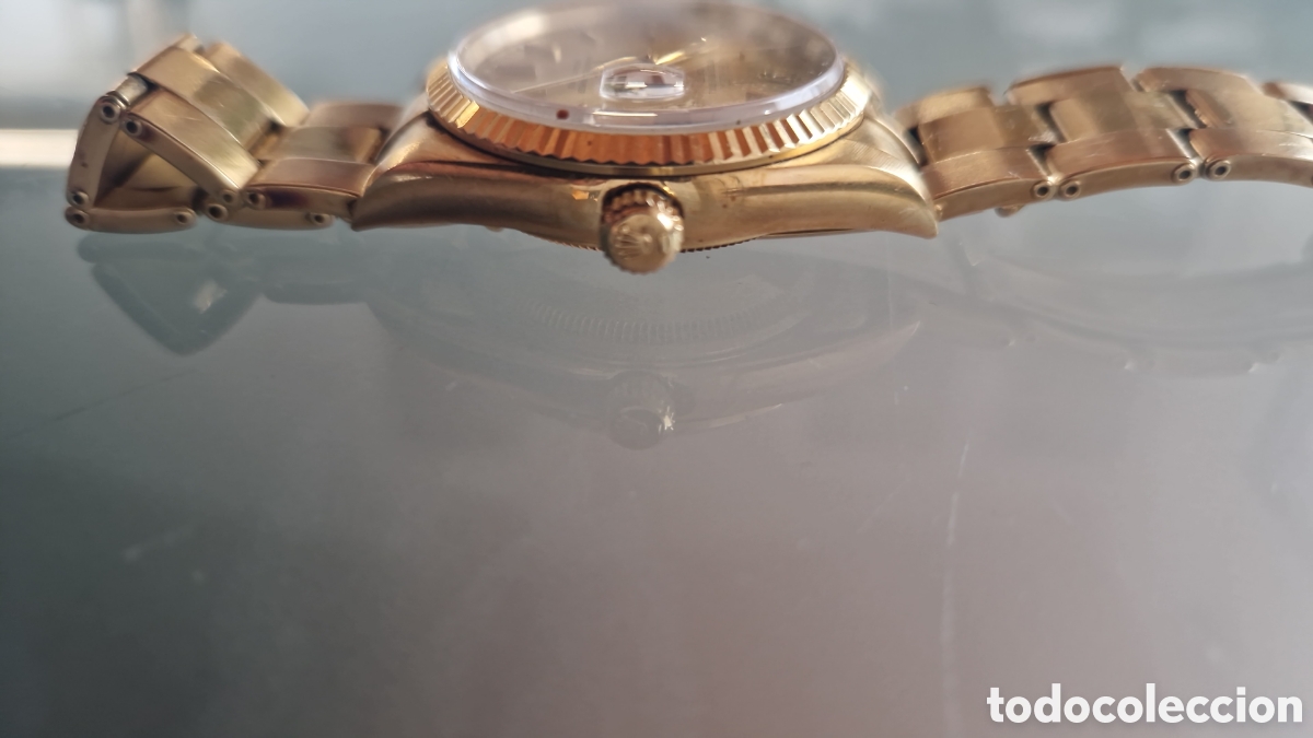 Relojes autom&aacute;ticos: Rolex oyster perpetual oro 18k - Foto 3