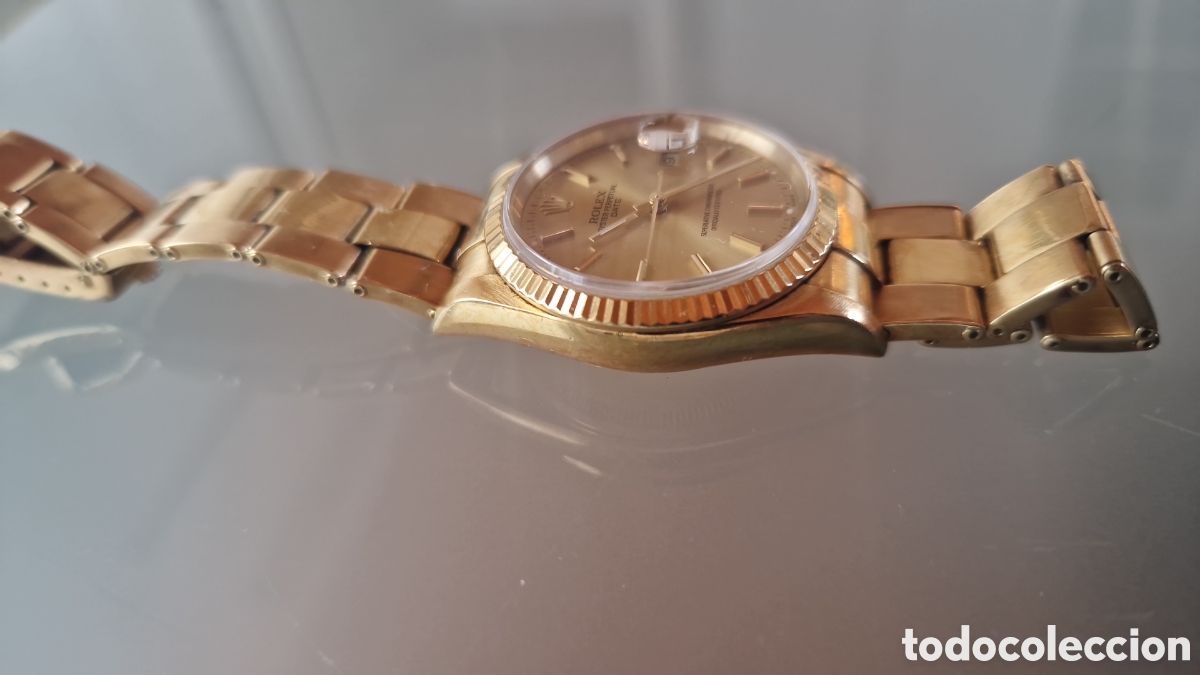 Relojes autom&aacute;ticos: Rolex oyster perpetual oro 18k - Foto 2