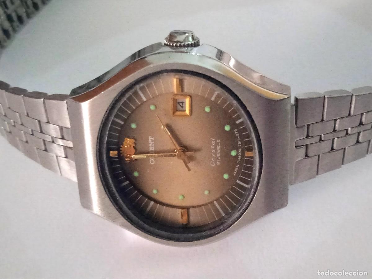 Relojes autom&aacute;ticos: RELOJ MUJER ORIENT CRISTAL 21 RUBIS AUTOM&Aacute;TICOS. - Foto 5