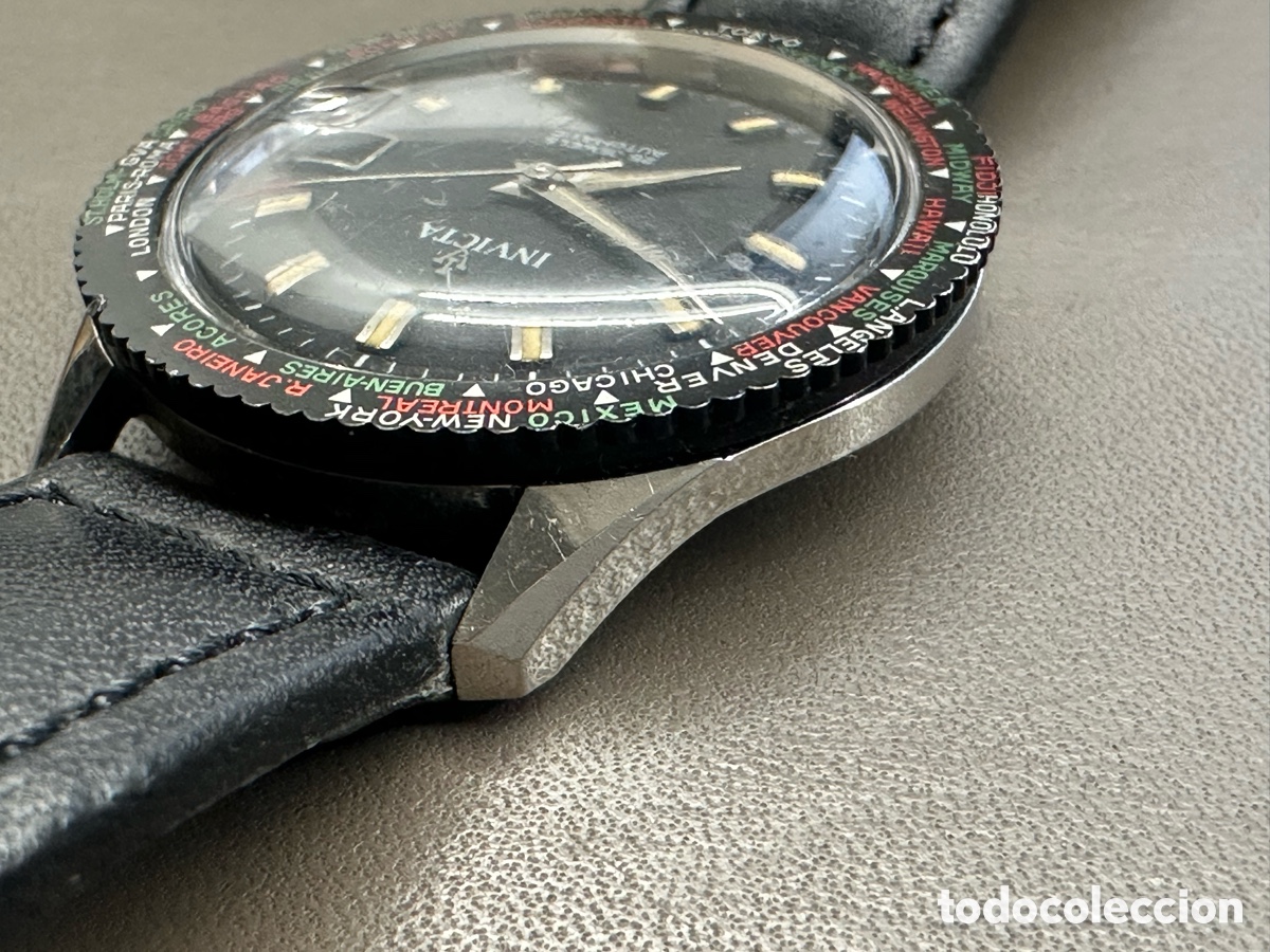 Relojes autom&aacute;ticos: Reloj Invicta 60s / 70s Invicta World Time - Foto 6