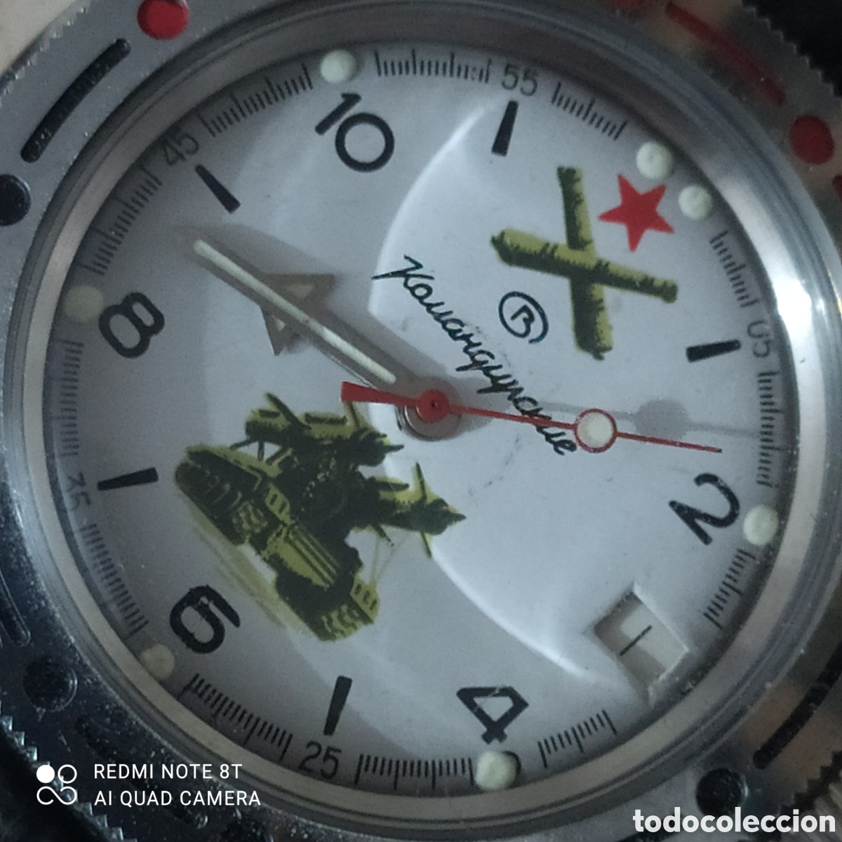 Relojes autom&aacute;ticos: Reloj militar ruso Vostok Amfibia Automatico - Foto 4