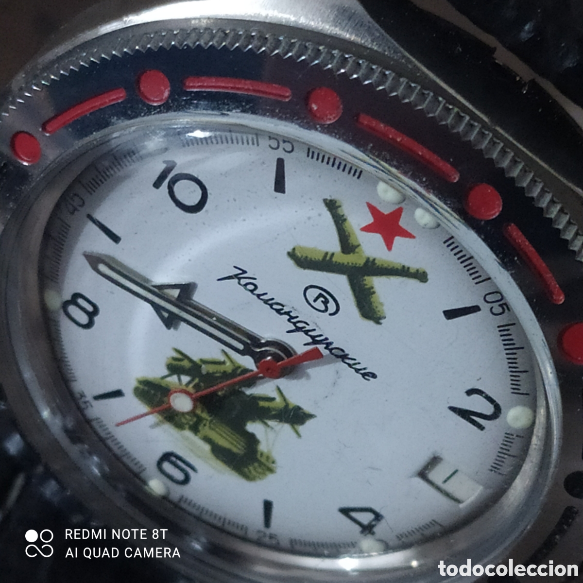 Relojes autom&aacute;ticos: Reloj militar ruso Vostok Amfibia Automatico - Foto 5